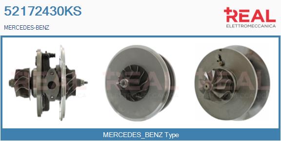 Core assembly, turbocharger (52172430KS)