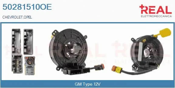 Clockspring, airbag (50281510OE)