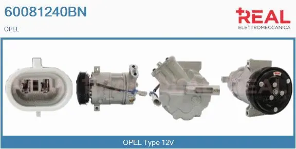 Compressor, air conditioning (60081240BN)