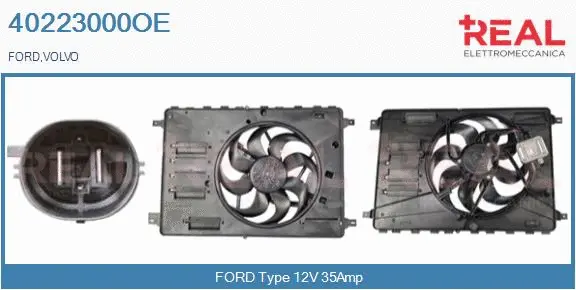 Electric Motor, radiator fan (40223000OE)