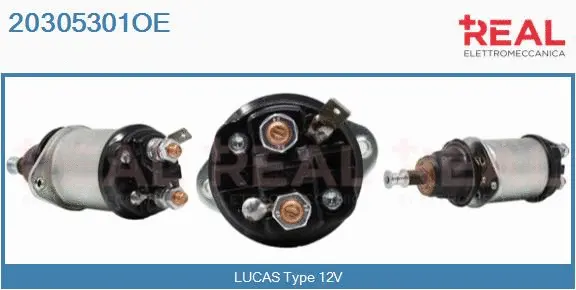 Solenoid Switch, starter (20305301OE)