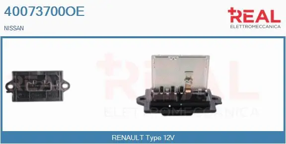 Resistor, interior blower (40073700OE)