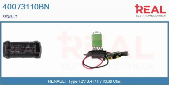 Resistor, interior blower (40073110BN)