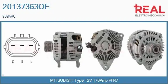 Alternator (20137363OE)