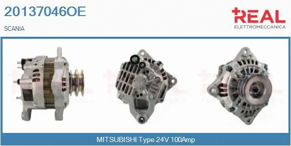 Alternator (20137046OE)