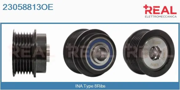 Belt Pulley, alternator (23058813OE)