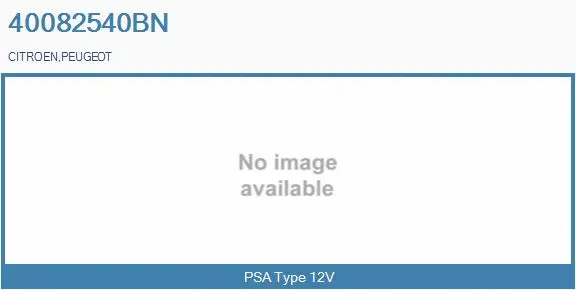 Series resistor, electric motor (radiator fan) (40082540BN)