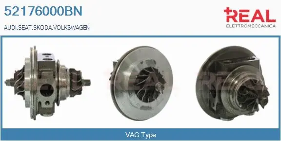 Core assembly, turbocharger (52176000BN)