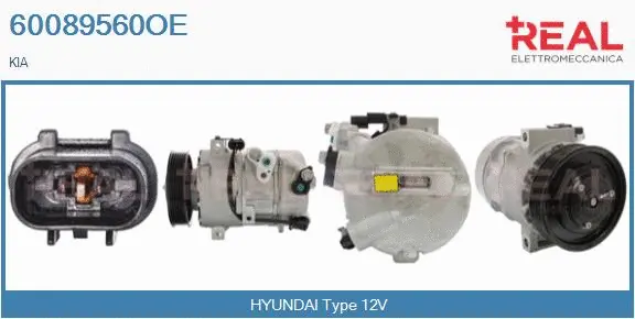 Compressor, air conditioning (60089560OE)