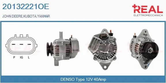 Alternator (20132221OE)
