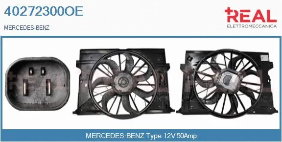 Electric Motor, radiator fan (40272300OE)
