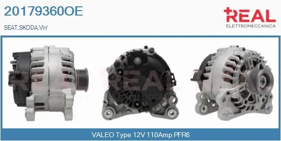 Alternator (20179360OE)