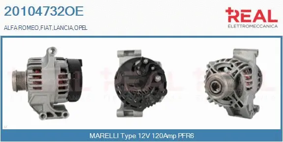 Alternator (20104732OE)