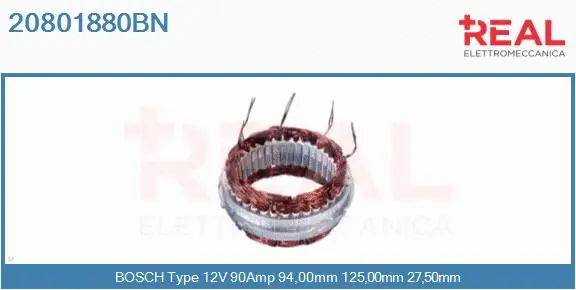 Stator, alternator (20801880BN)