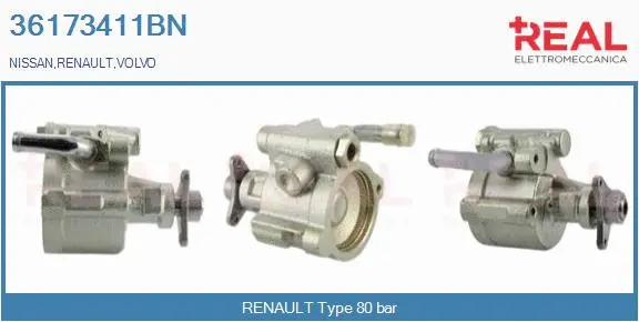 Hydraulic Pump, steering (36173411BN)