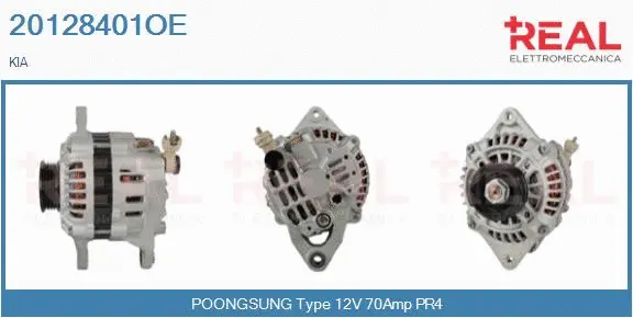 Alternator (20128401OE)