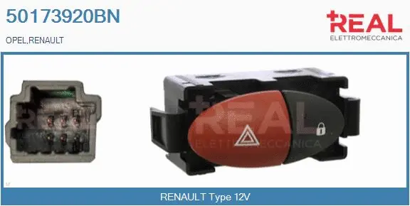 Hazard Warning Light Switch (50173920BN)