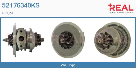 Core assembly, turbocharger (52176340KS)