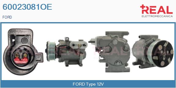 Compressor, air conditioning (60023081OE)