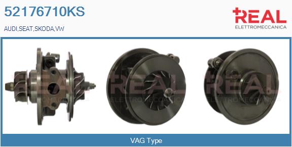 Core assembly, turbocharger (52176710KS)