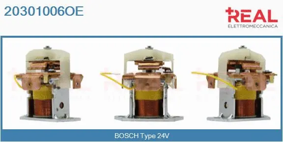 Solenoid Switch, starter (20301006OE)
