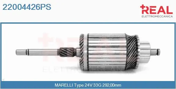 Armature, starter (22004426PS)