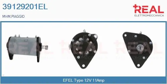 Alternator, starter (39129201EL)