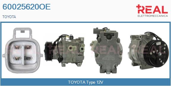 Compressor, air conditioning (60025620OE)