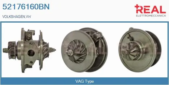 Core assembly, turbocharger (52176160BN)