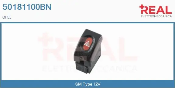 Hazard Warning Light Switch (50181100BN)