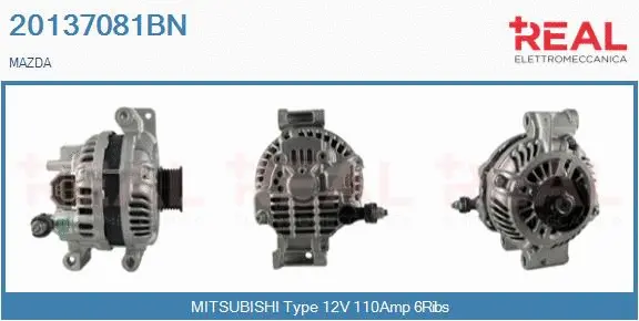 Alternator (20137081BN)
