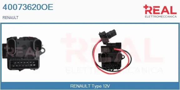 Resistor, interior blower (40073620OE)