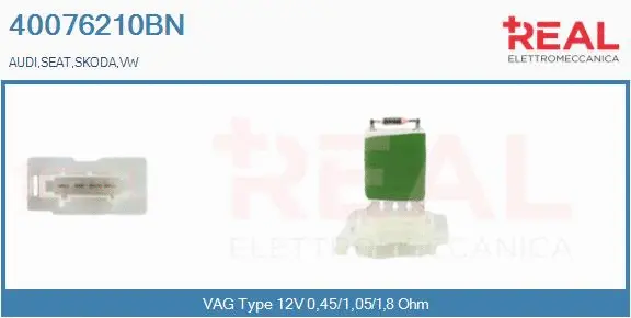 Resistor, interior blower (40076210BN)