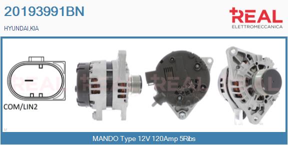 Alternator (20193991BN)