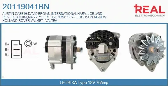 Alternator (20119041BN)