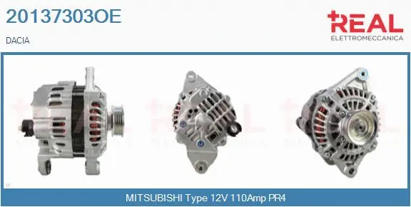 Alternator (20137303OE)