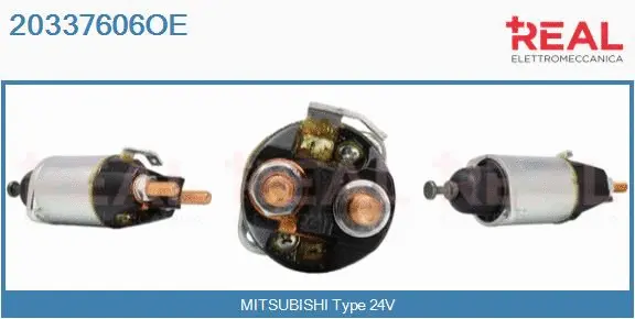 Solenoid Switch, starter (20337606OE)