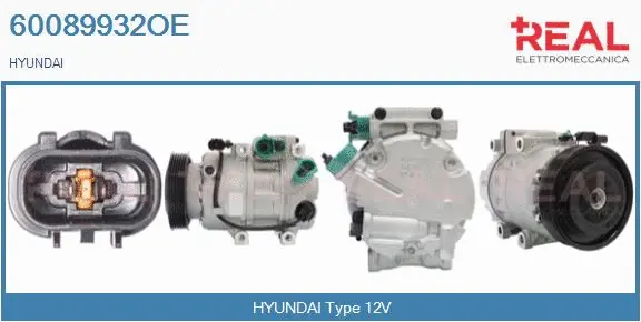 Compressor, air conditioning (60089932OE)