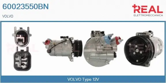 Compressor, air conditioning (60023550BN)