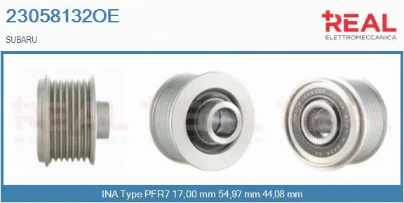 Belt Pulley, alternator (23058132OE)