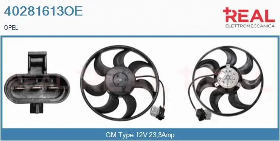 Fan, engine cooling (40281613OE)