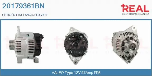 Alternator (20179361BN)