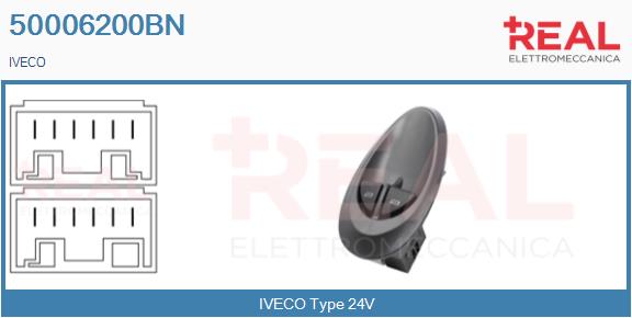 Switch, window regulator (50006200BN)