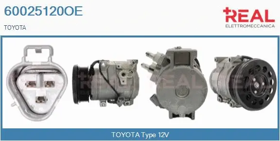 Compressor, air conditioning (60025120OE)