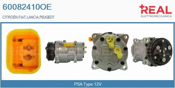 Compressor, air conditioning (60082410OE)