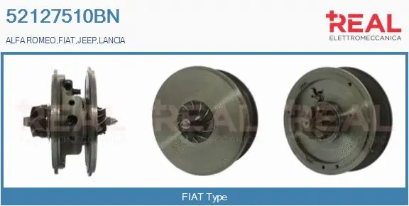 Core assembly, turbocharger (52127510BN)