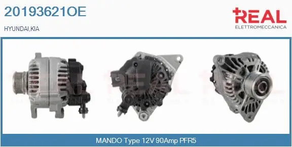 Alternator (20193621OE)