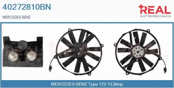 Electric Motor, radiator fan (40272810BN)