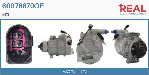Compressor, air conditioning (60076670OE)