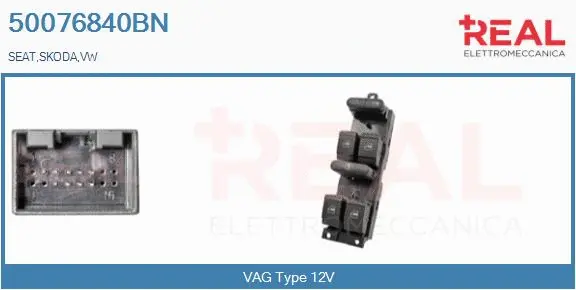 Switch, window regulator (50076840BN)